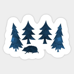 Hedgehog Sticker